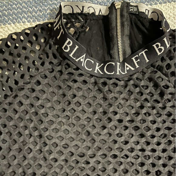 BLACK CRAFT CULT BODYCON   FISHNET DRESS - Picture 3 of 6
